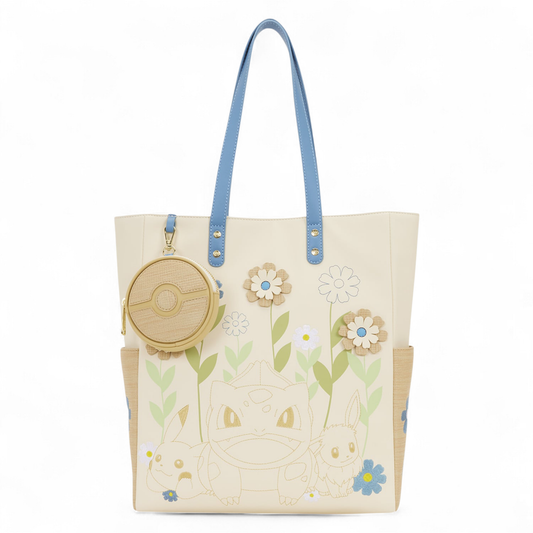 POKEMON - Floral - Tote Bag - Loungefly J'M T Créa