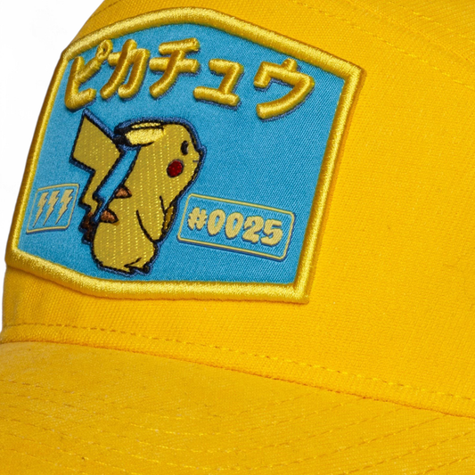 POKEMON - Pikachu - Casquette Trucker - Difuzed J'M T Créa