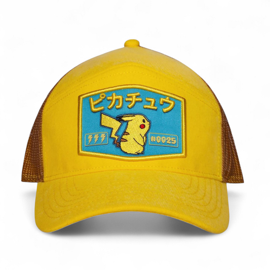 POKEMON - Pikachu - Casquette Trucker - Difuzed J'M T Créa