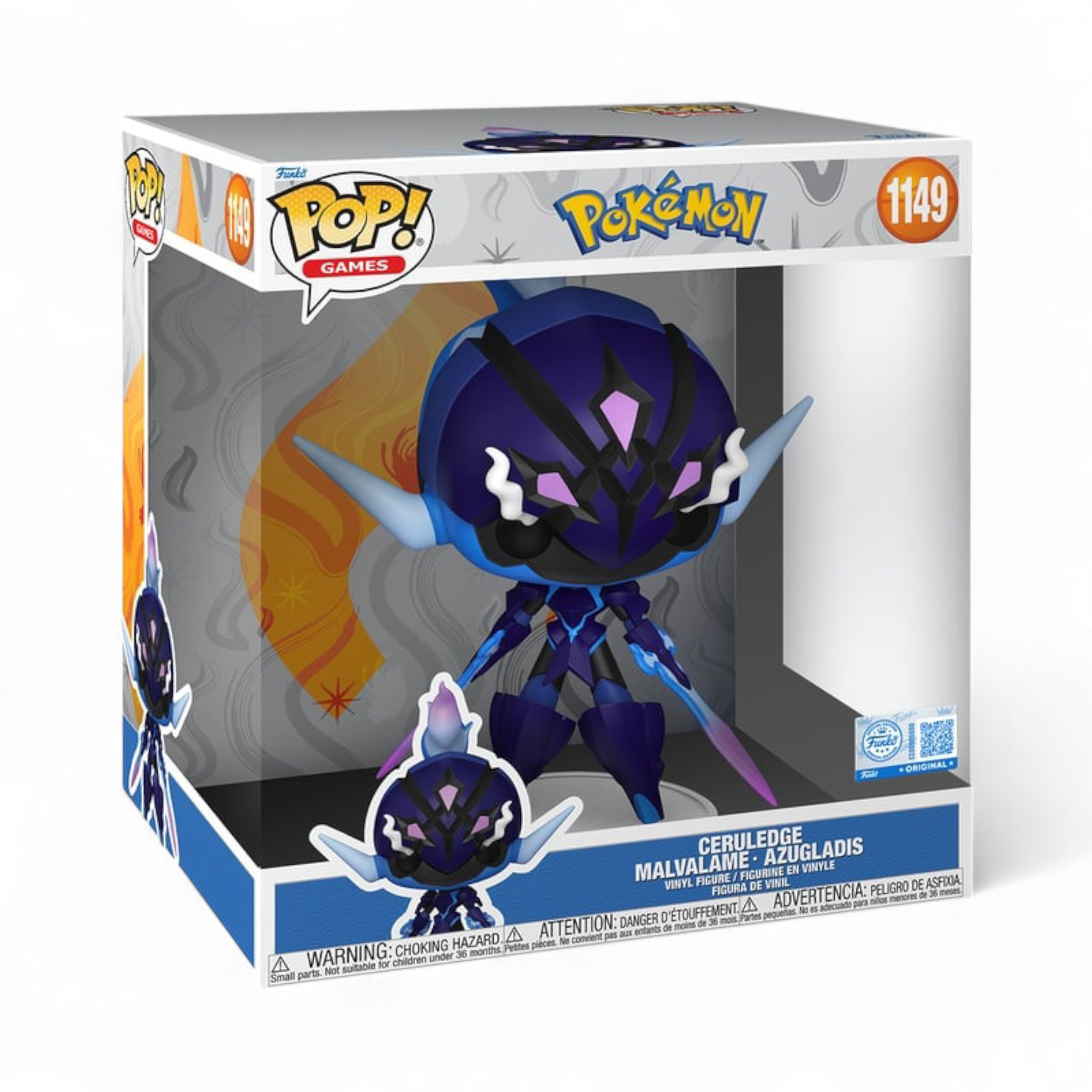 POKEMON - Pop Jumbo N°1149 - Malvalame - Funko J'M T Créa