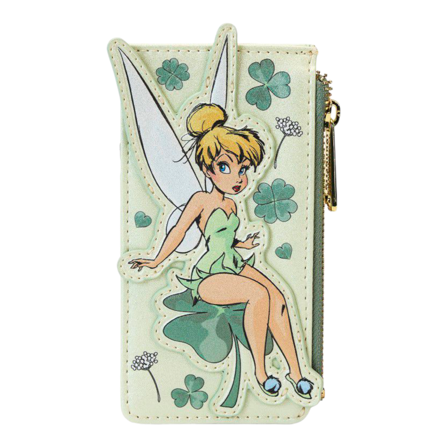 Porte carte - Tinker Bell 4-Leaf Clover Large - Disney - Loungefly J'M T Créa