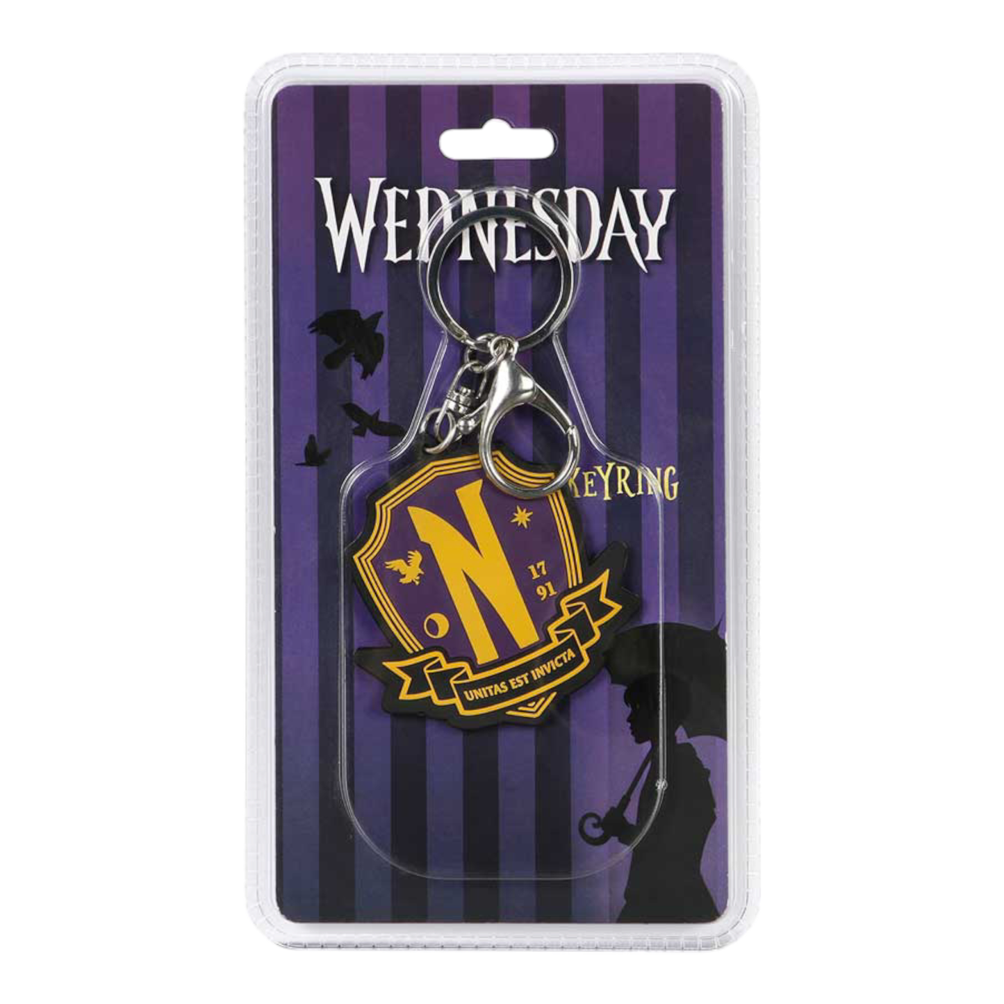 Porte-clés - Brand Wednesday Emblem - Mercredi - Karactermania J'M T Créa