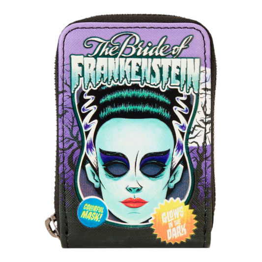 Portefeuille - Bride Of Frankenstein Neon Mask - Universal Monsters - Loungefly J'M T Créa