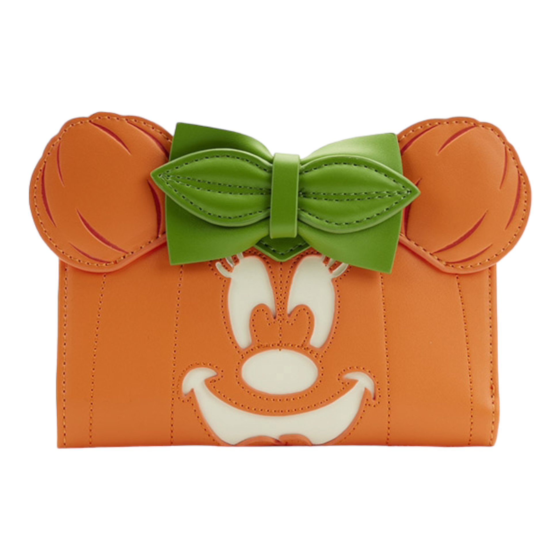 Portefeuille - Glow Face Pumpkin Minnie - Disney - Loungefly J'M T Créa