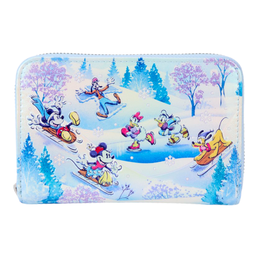 Portefeuille - Mickey And Friends Winter Wonderland - Disney - Loungefly J'M T Créa