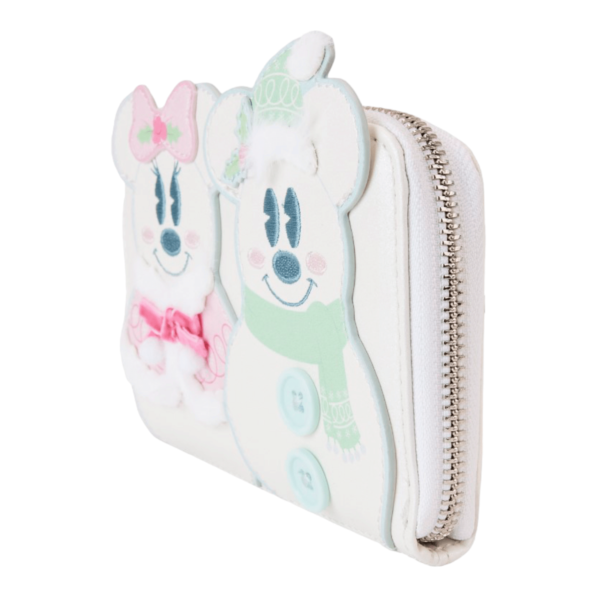 Portefeuille - Mickey & Minnie - Pastel Snowman - Disney - Loungefly J'M T Créa