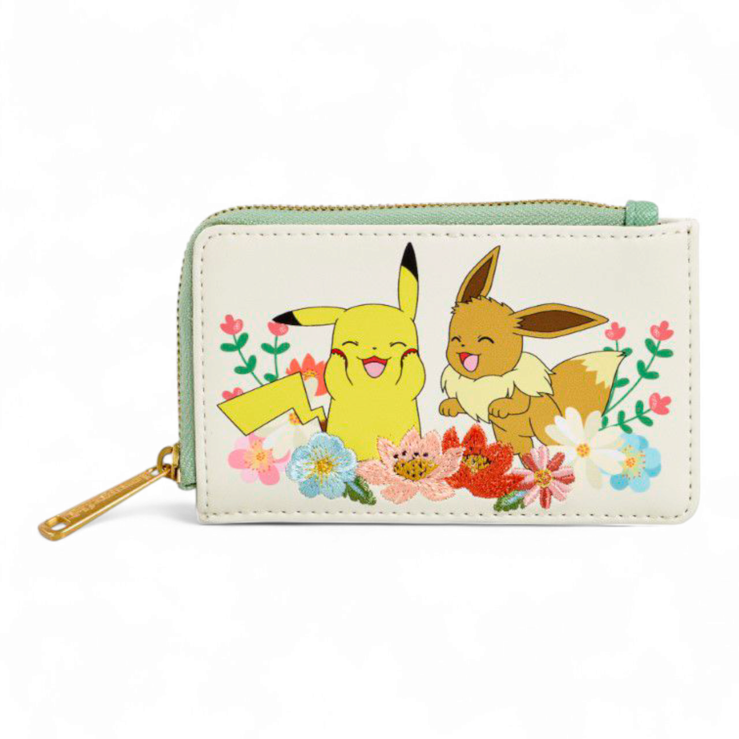 Portefeuille - Pikachu & Eevee Floral - Pokemon - Loungefly J'M T Créa