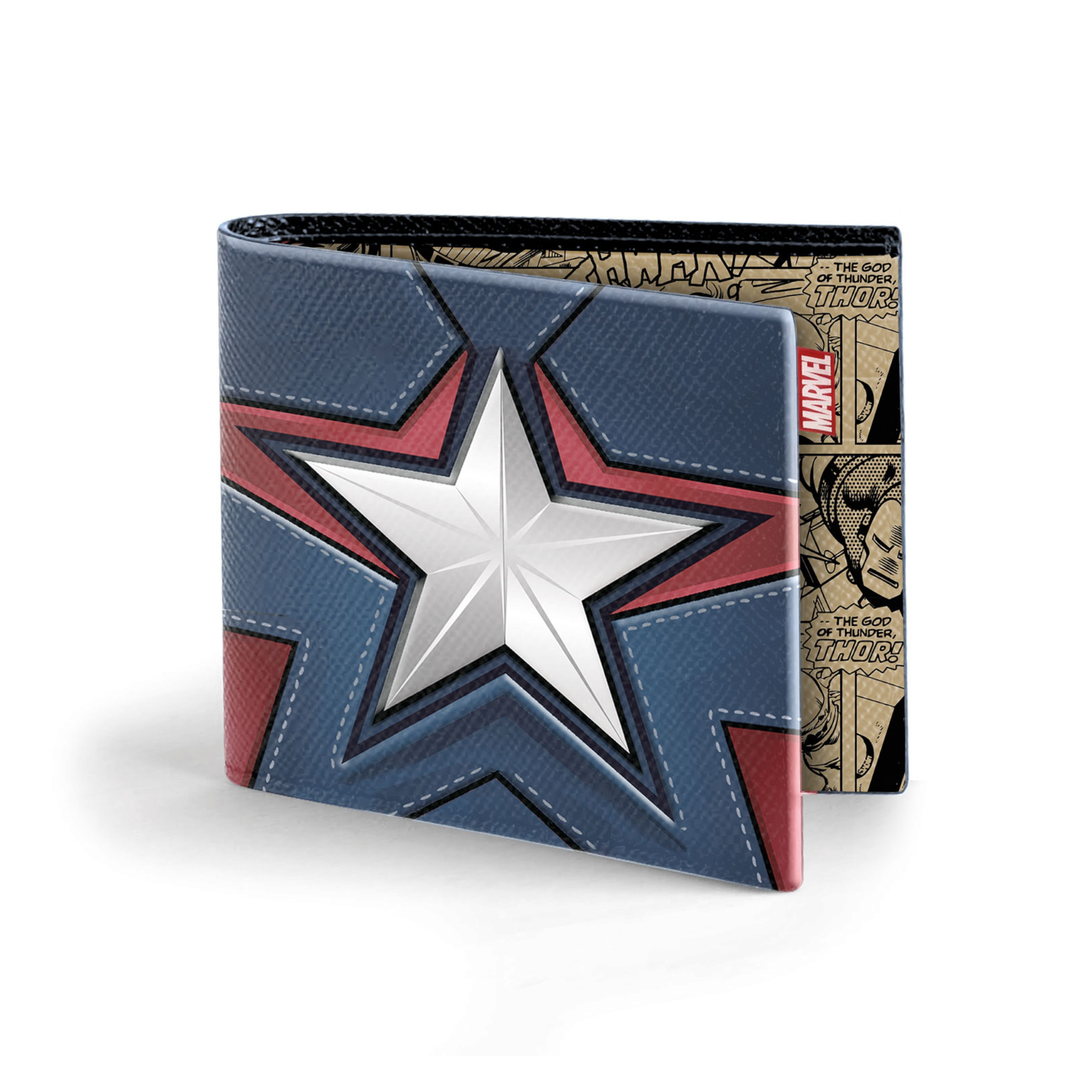 Portefeuille pour homme - Captain America Courage - Marvel - Karactermania J'M T Créa