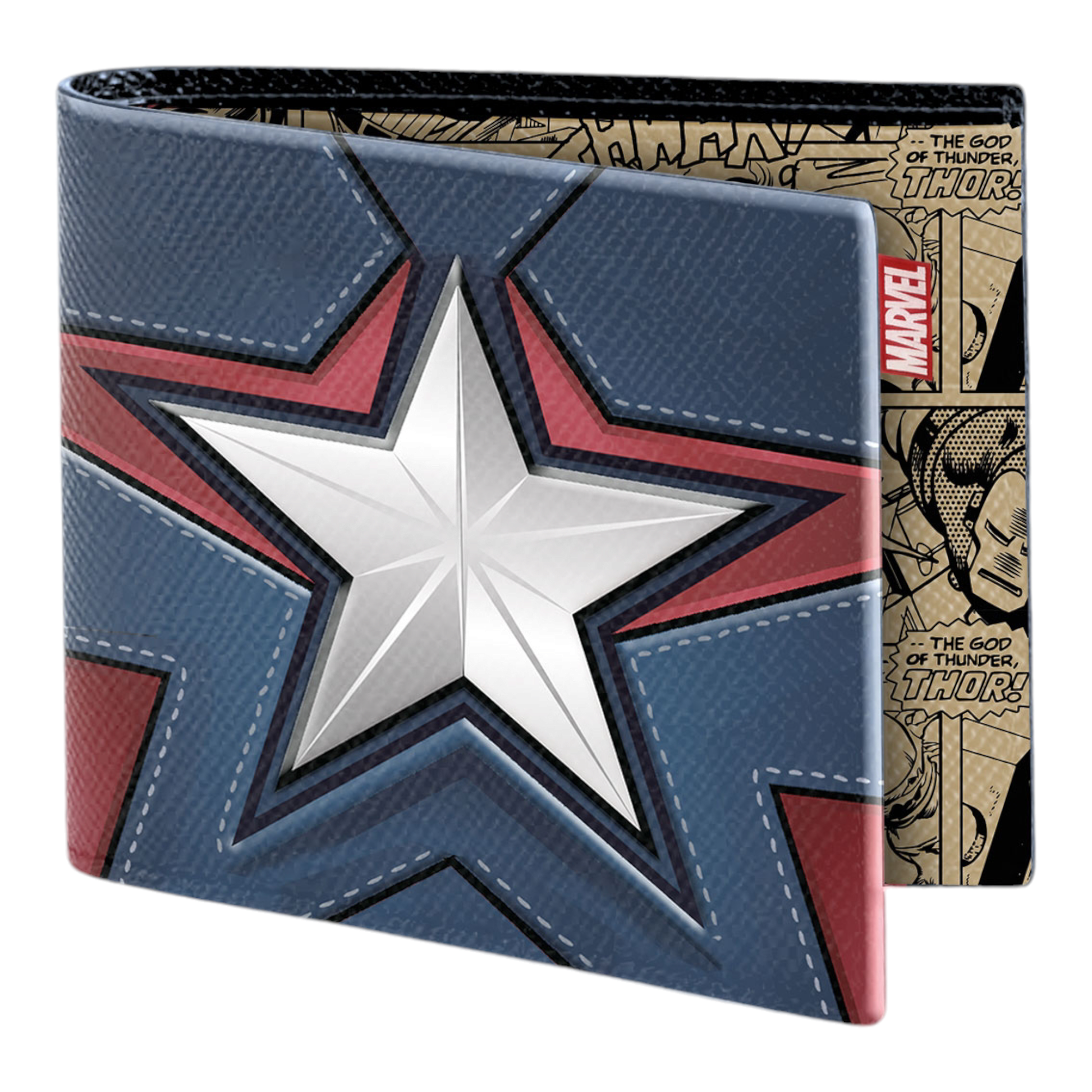 Portefeuille pour homme - Captain America Courage - Marvel - Karactermania J'M T Créa