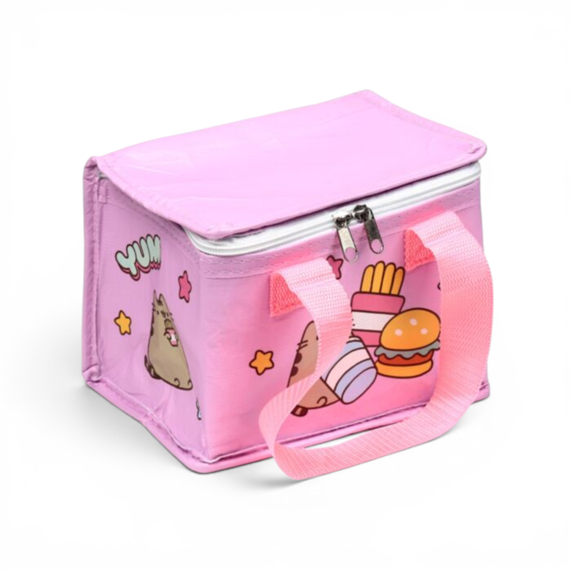 PUSHEEN - Sac isotherme RPET - Sac à déjeuner Pusheen le chat gourmand - Puckator J'M T Créa