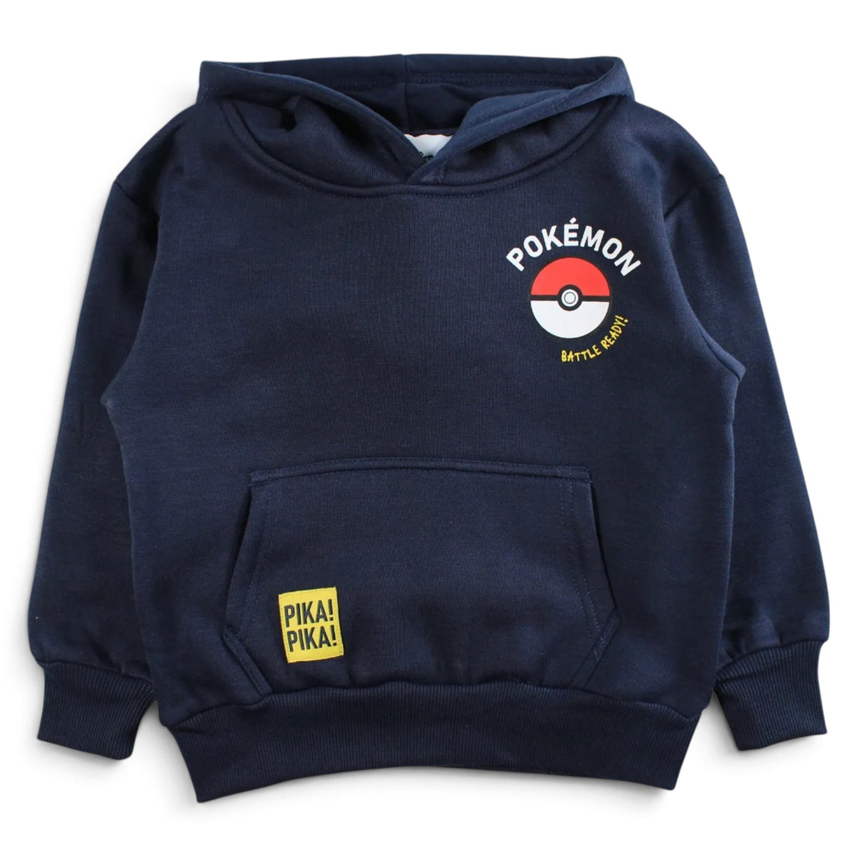 POKÉMON - Sweat à capuche bleu marine Pikachu