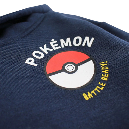 POKÉMON - Sweat à capuche bleu marine Pikachu