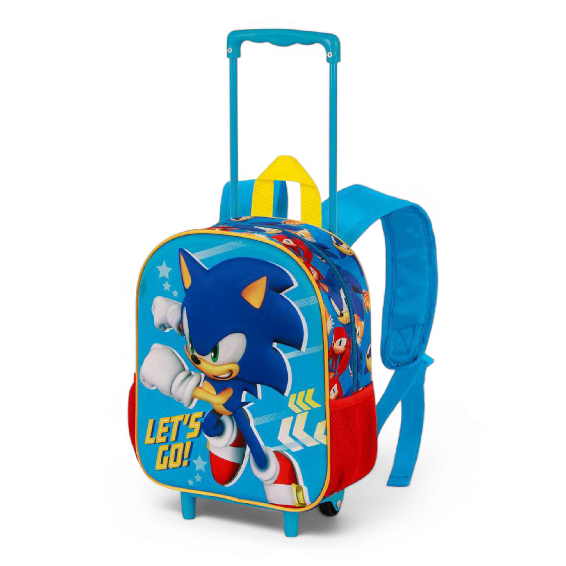 Sac à dos 3D à roulettes Petit Sonic Go Sonic Karactermania
