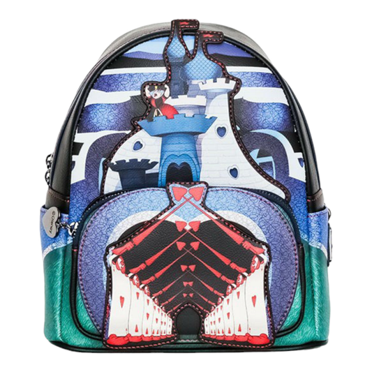 Sac à dos - Alice In Wonderland Queen Castle - Disney - Loungefly - EXCLUSIVITÉ J'M T Créa