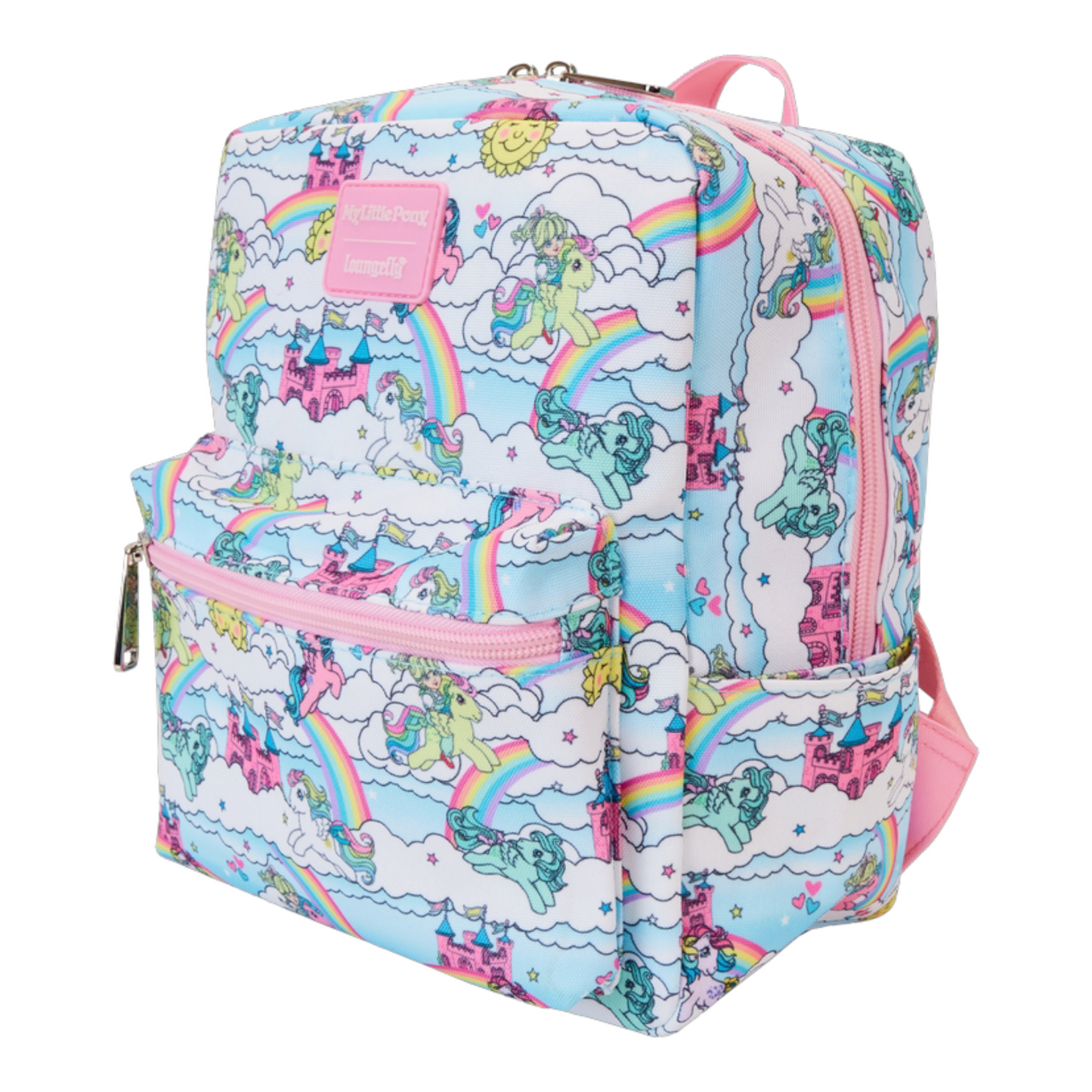 Sac à dos - All-Over Print Nylon Square Backpack Sky Scene - My Little Pony - Loungefly J'M T Créa