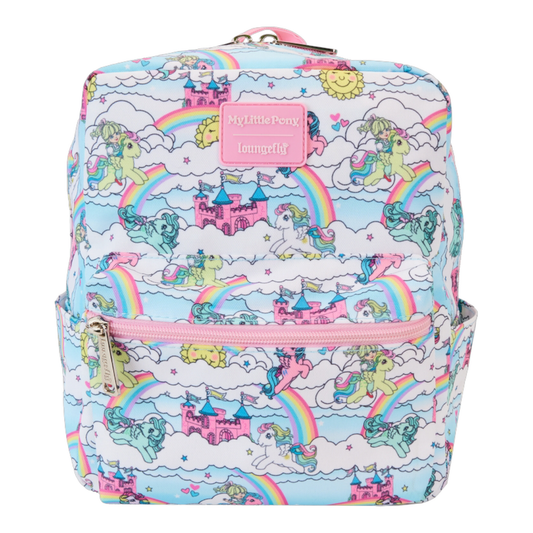 Sac à dos - All-Over Print Nylon Square Backpack Sky Scene - My Little Pony - Loungefly J'M T Créa