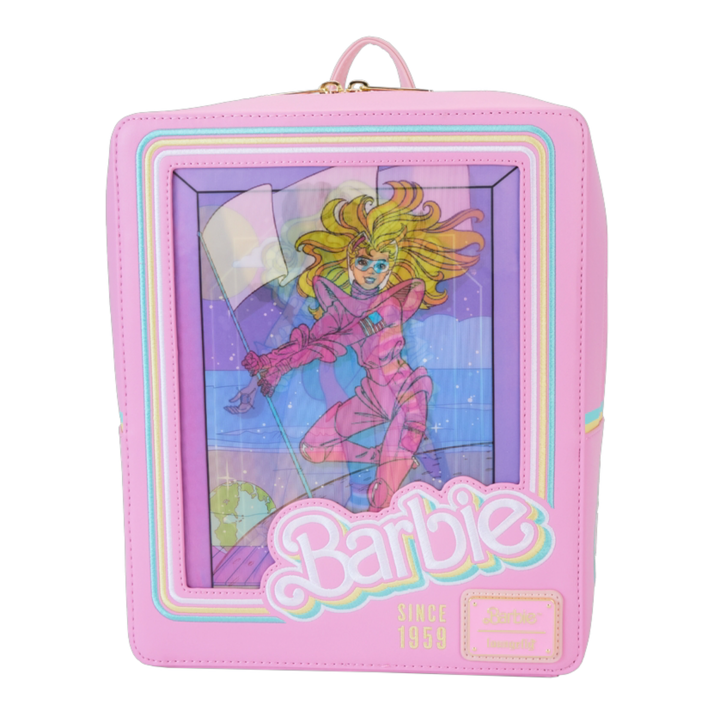 Sac à dos - Box Triple Lenticular - Barbie Doll - Loungefly J'M T Créa