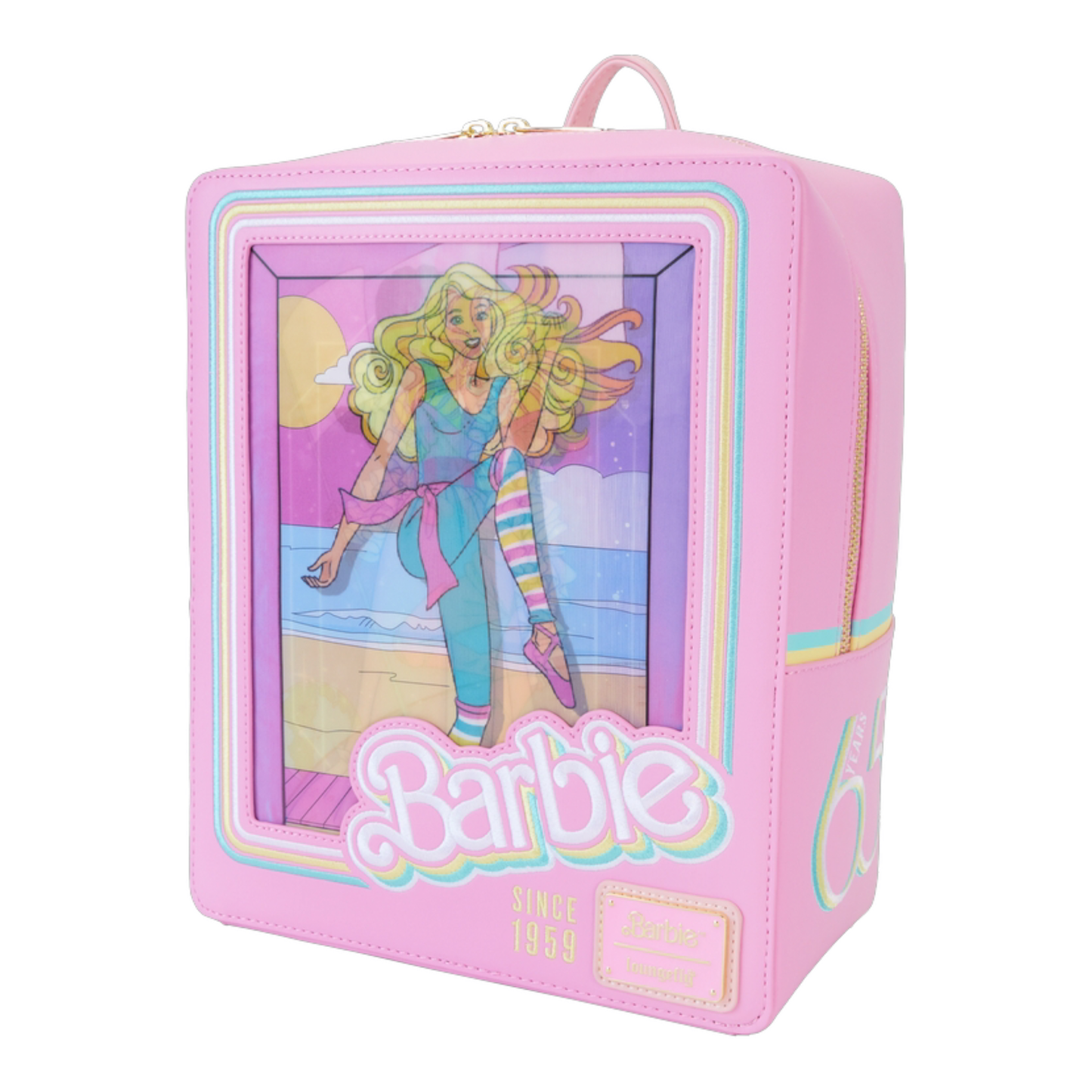 Sac à dos - Box Triple Lenticular - Barbie Doll - Loungefly J'M T Créa