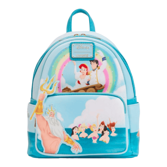 Sac à dos - Cadeau du roi Triton à Ariel - La petite sirène - Disney - Loungefly J'M T Créa