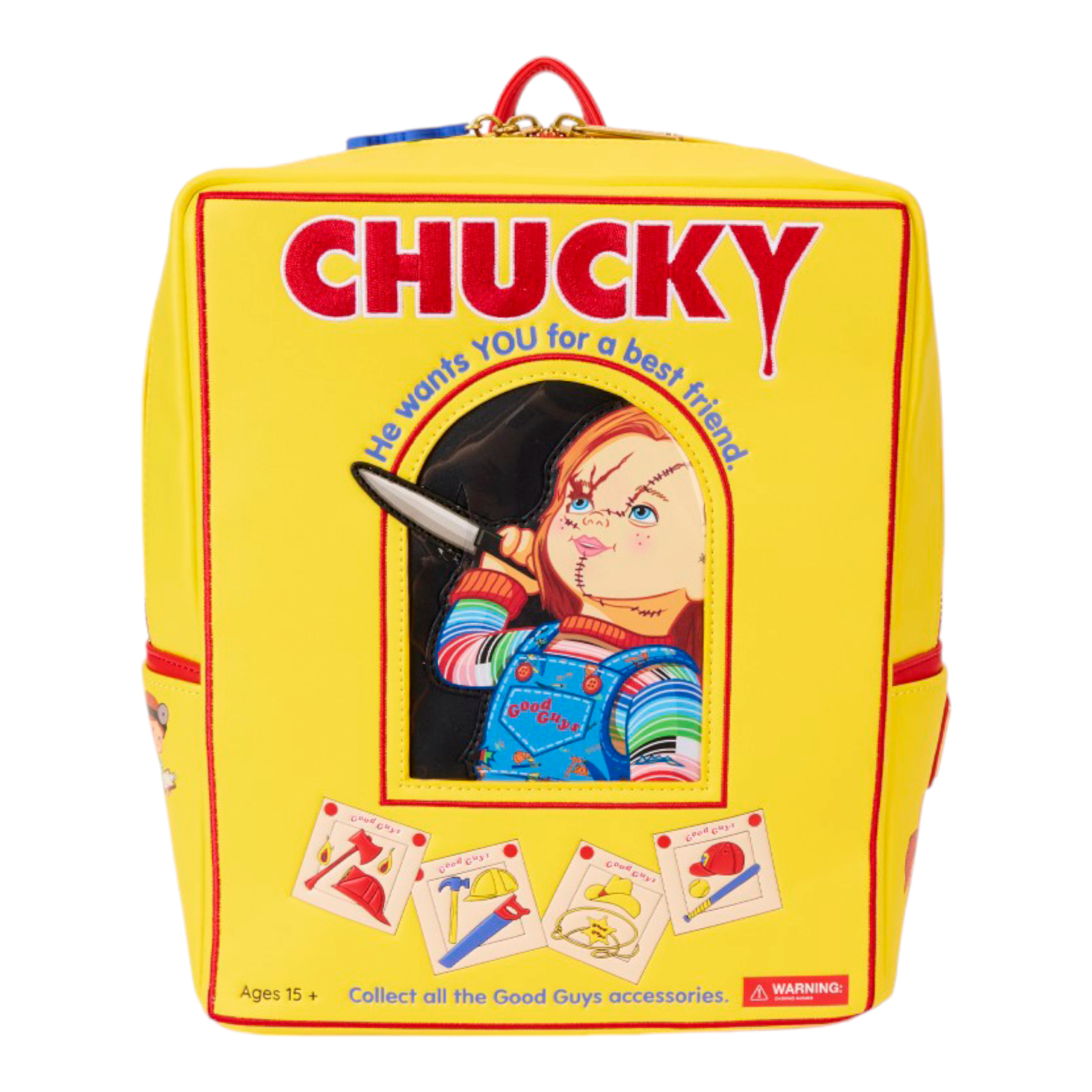 Sac à dos - Childs Play Chucky Box - Chucky - Loungefly J'M T Créa