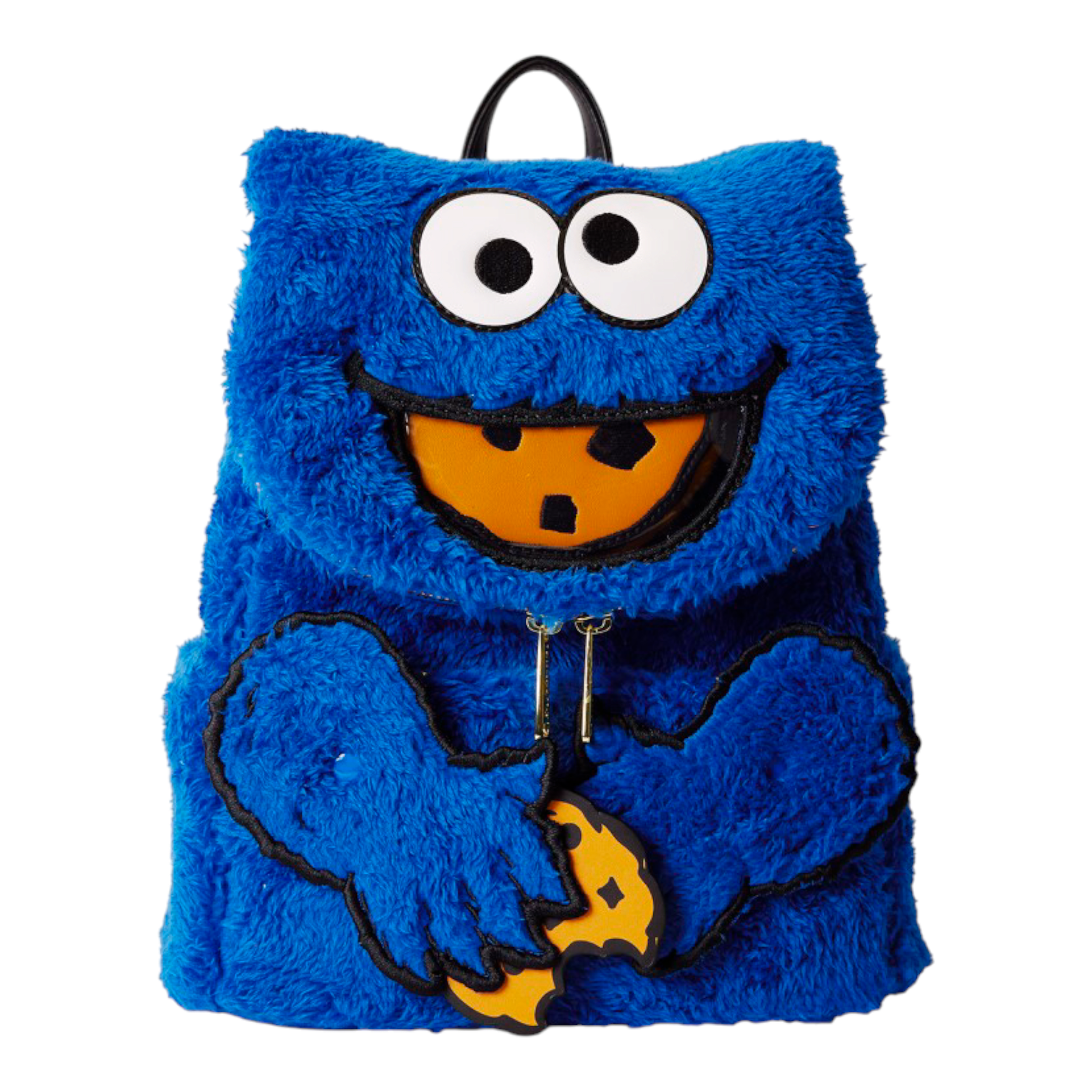 Sac à dos - Cookie Monster Plush - Sesame Street - Loungefly J'M T Créa