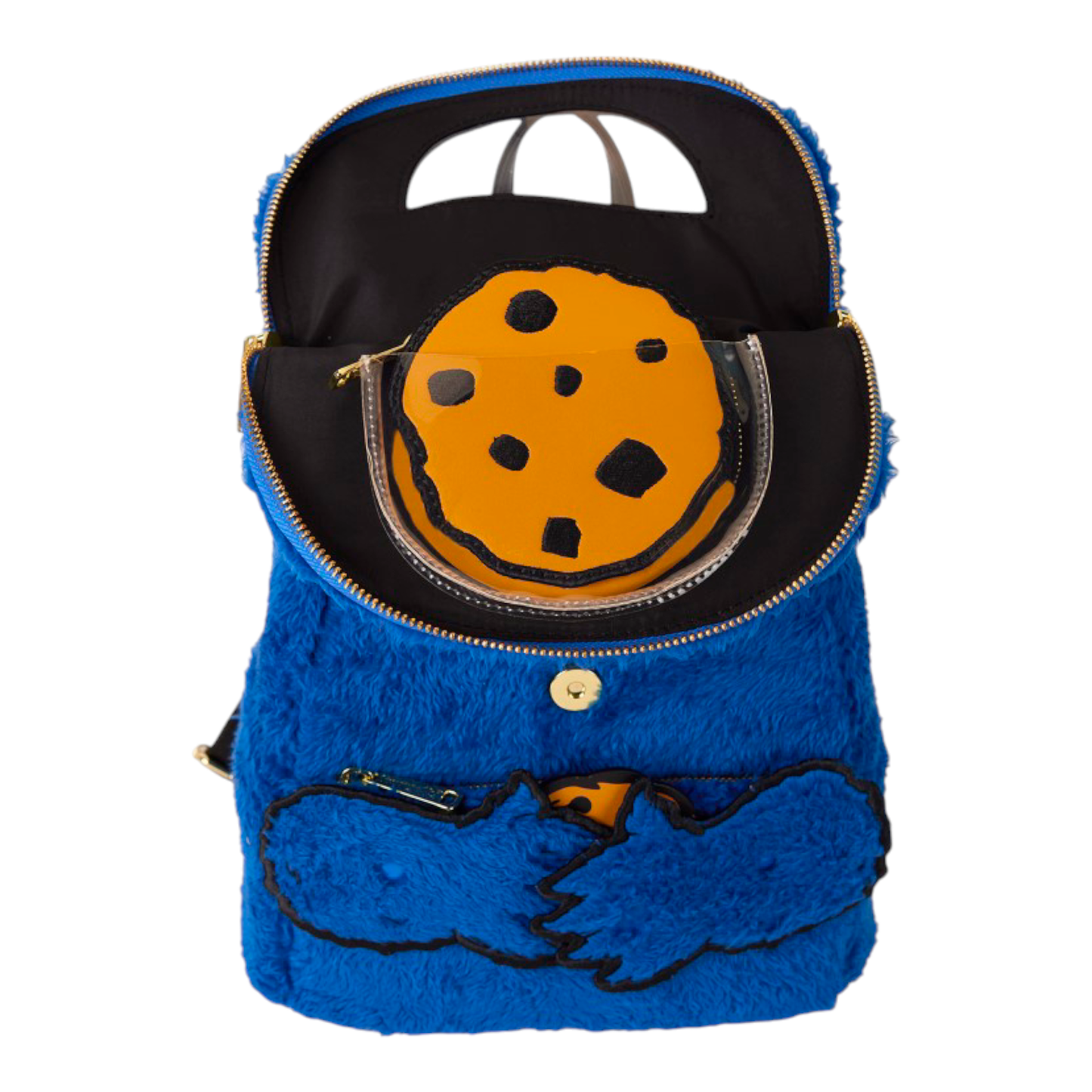 Sac à dos - Cookie Monster Plush - Sesame Street - Loungefly J'M T Créa