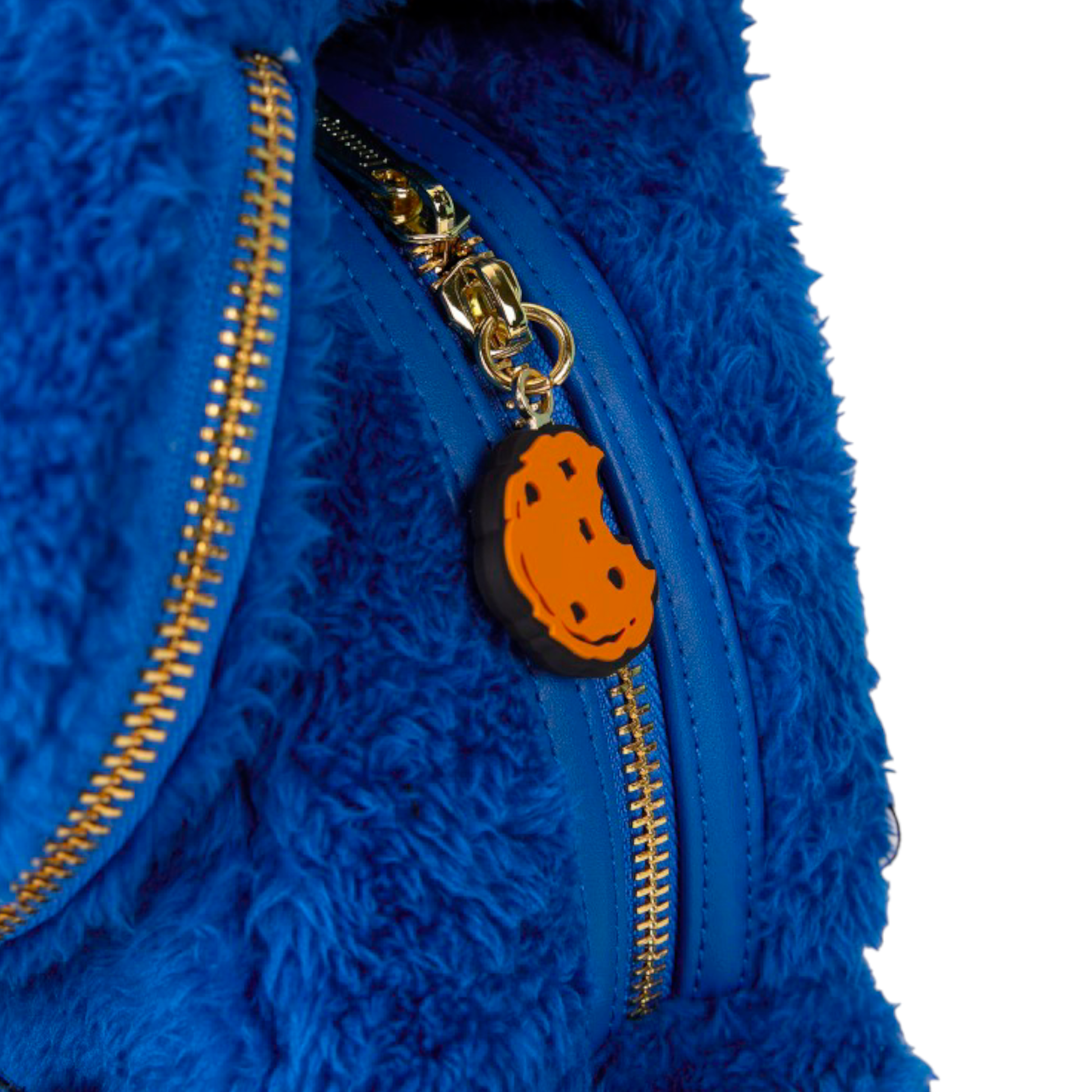 Sac à dos - Cookie Monster Plush - Sesame Street - Loungefly J'M T Créa