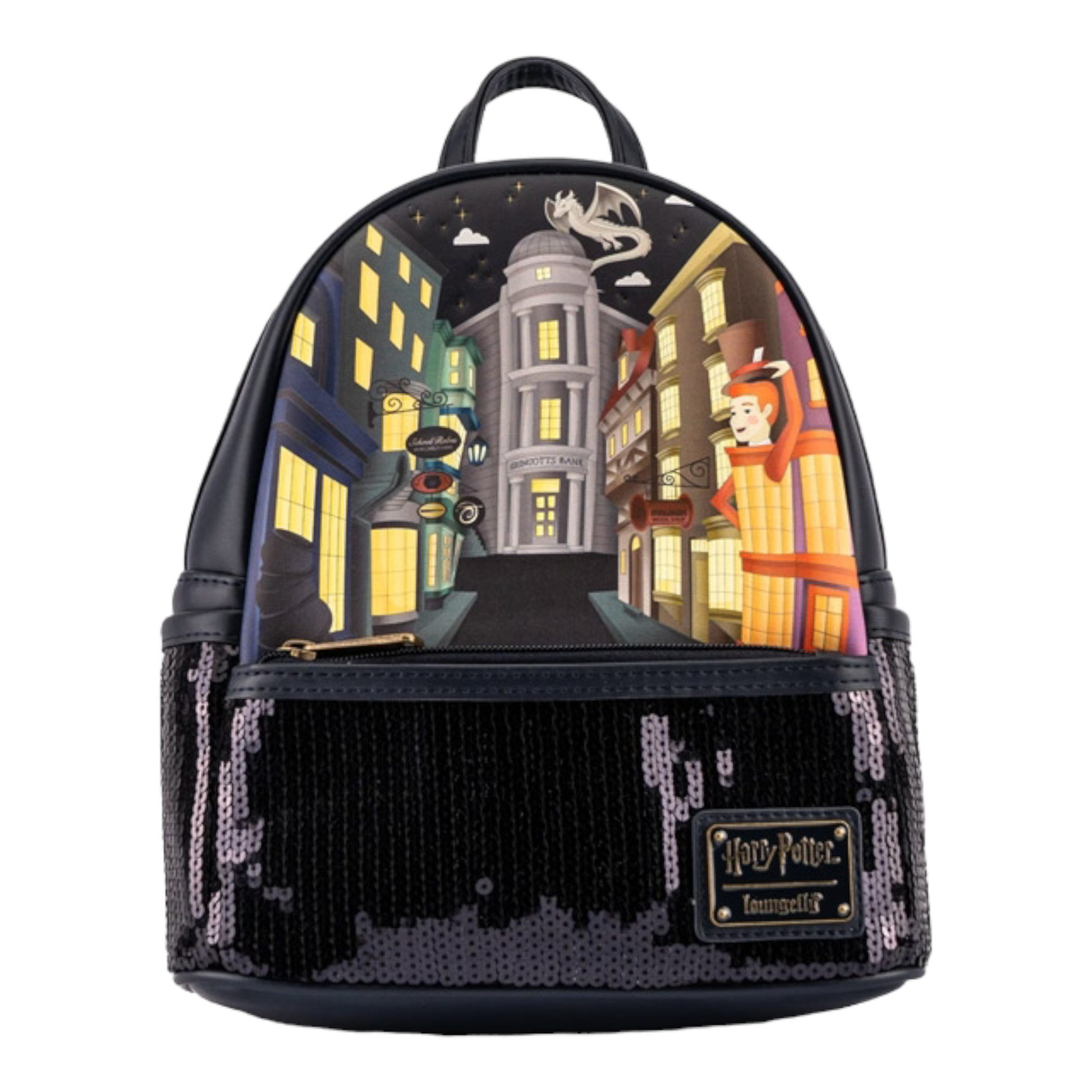 Sac à dos - Diagon Alley Sequin - Harry Potter - Loungefly J'M T Créa