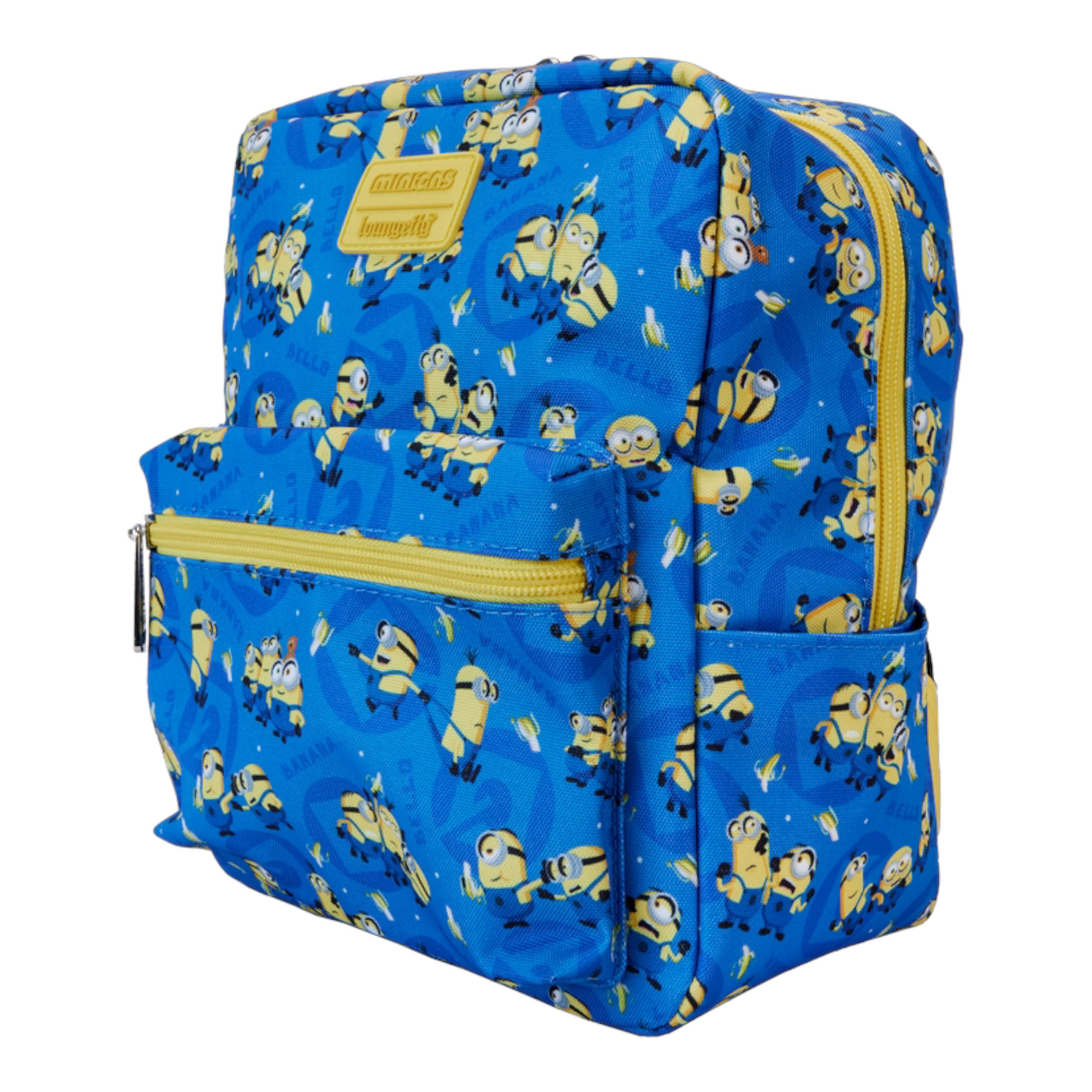 Sac à dos en nylon - Despicable Me Minions All-Over Print Nylon Square - Minions - Loungefly J'M T Créa