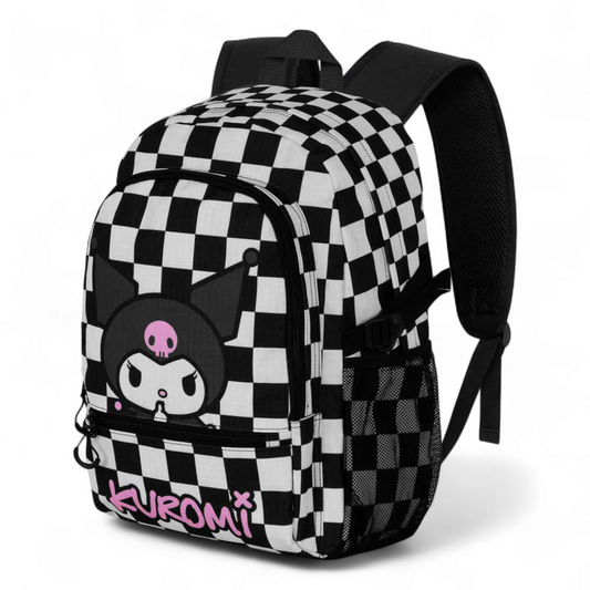Sac à dos - Fight Fan 2.2 Kuromi B And W - Sanrio - Karactermania J'M T Créa