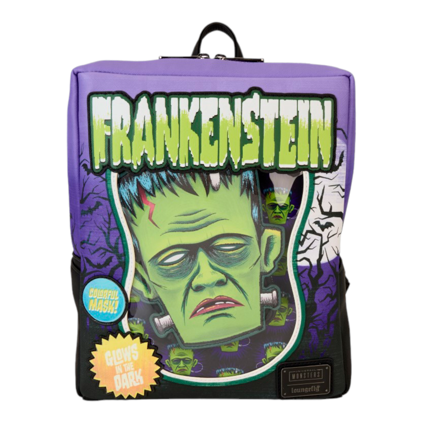 Sac à dos - Frankenstein Neon Mask - Universal Monsters - Loungefly J'M T Créa