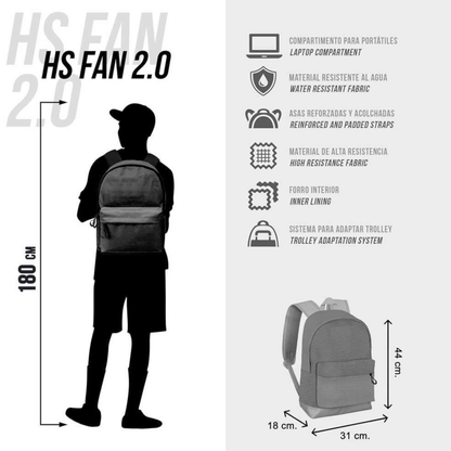 Sac à dos - HS Fan 2.2 Batman Face - DC Comics - Karactermania J'M T Créa