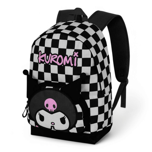 Sac à dos - HS Fan 2.2 Kuromi B And W - Sanrio - Karactermania J'M T Créa