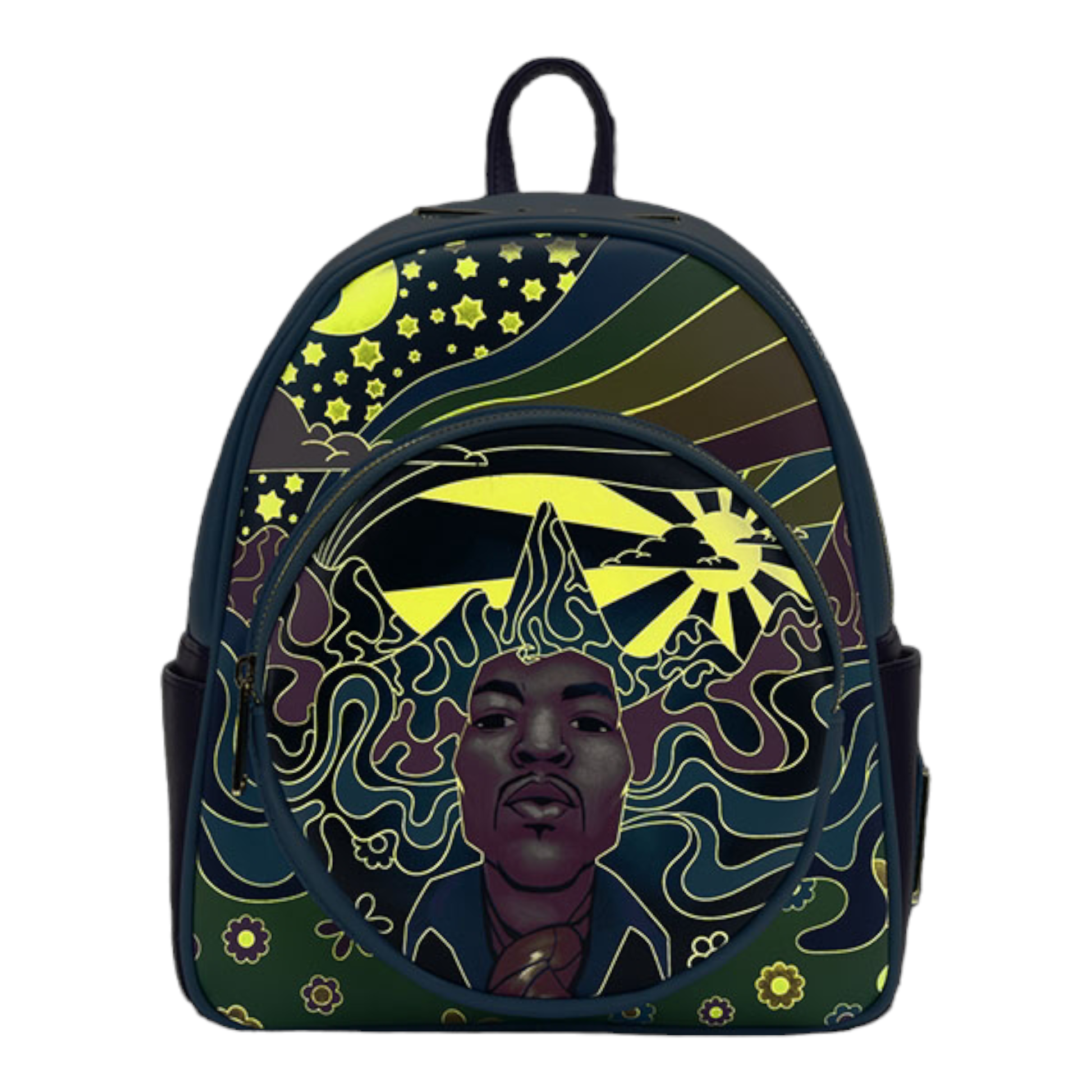 Sac à dos - Jimi Hendrix Psychedelic Landscape Zip - Jimi Hendrix - Loungefly J'M T Créa