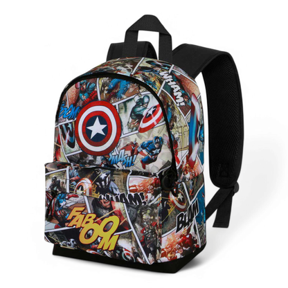 Sac à dos - Petit HS Fan Captain America Comic - Marvel - Karactermania J'M T Créa
