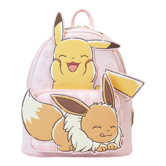 Sac à dos - Pikachu & Eevee Evoli - Pokemon - Loungefly J'M T Créa