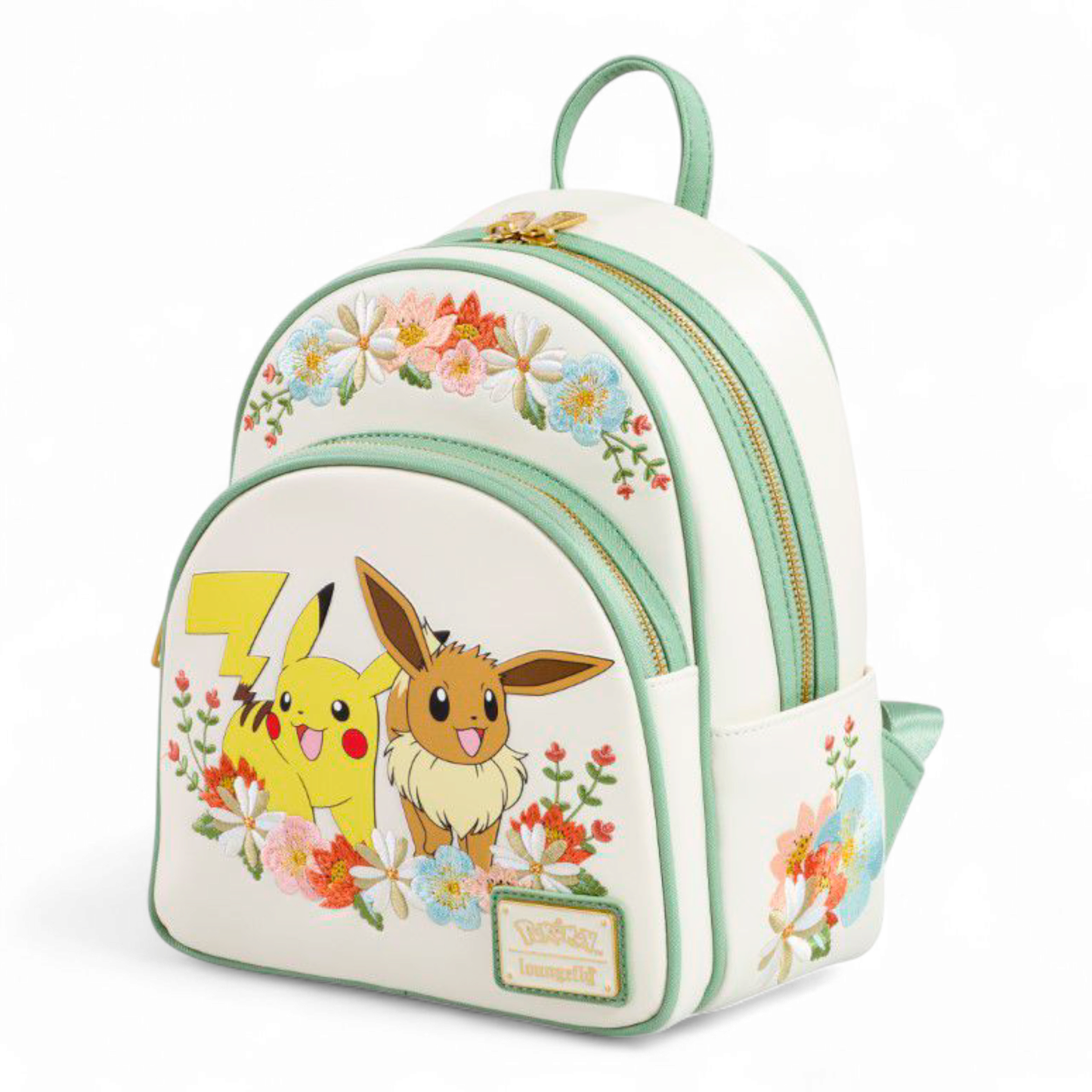 Sac à dos - Pikachu & Eevee Floral - Pokemon - Loungefly J'M T Créa