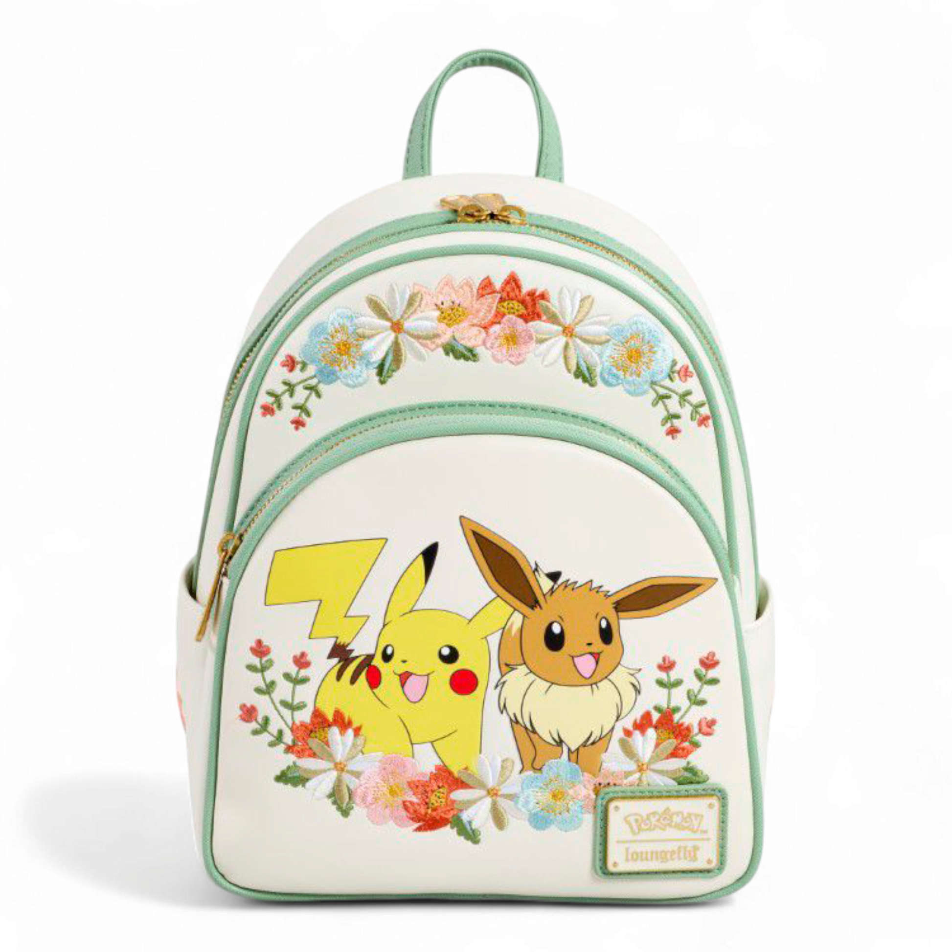 Sac à dos - Pikachu & Eevee Floral - Pokemon - Loungefly J'M T Créa