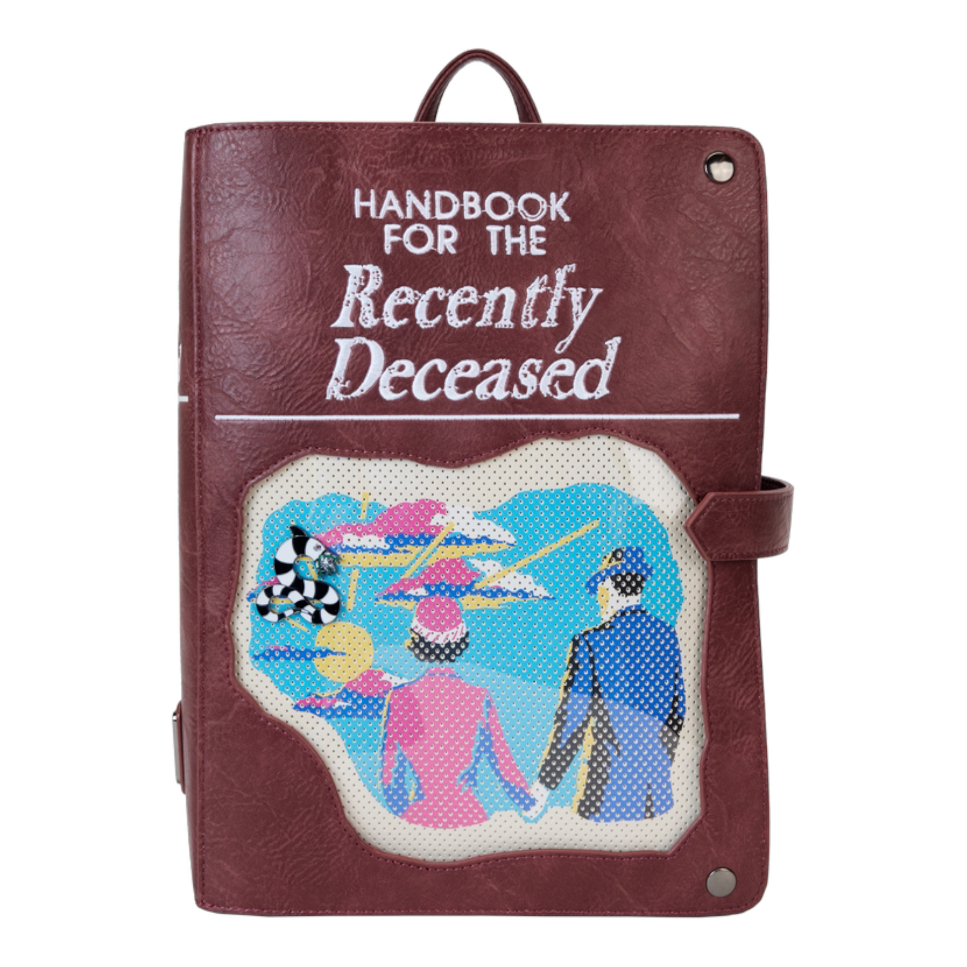 Sac à dos - Pin Trader Handbook For Recently Deceased - Beetlejuice - Loungefly J'M T Créa