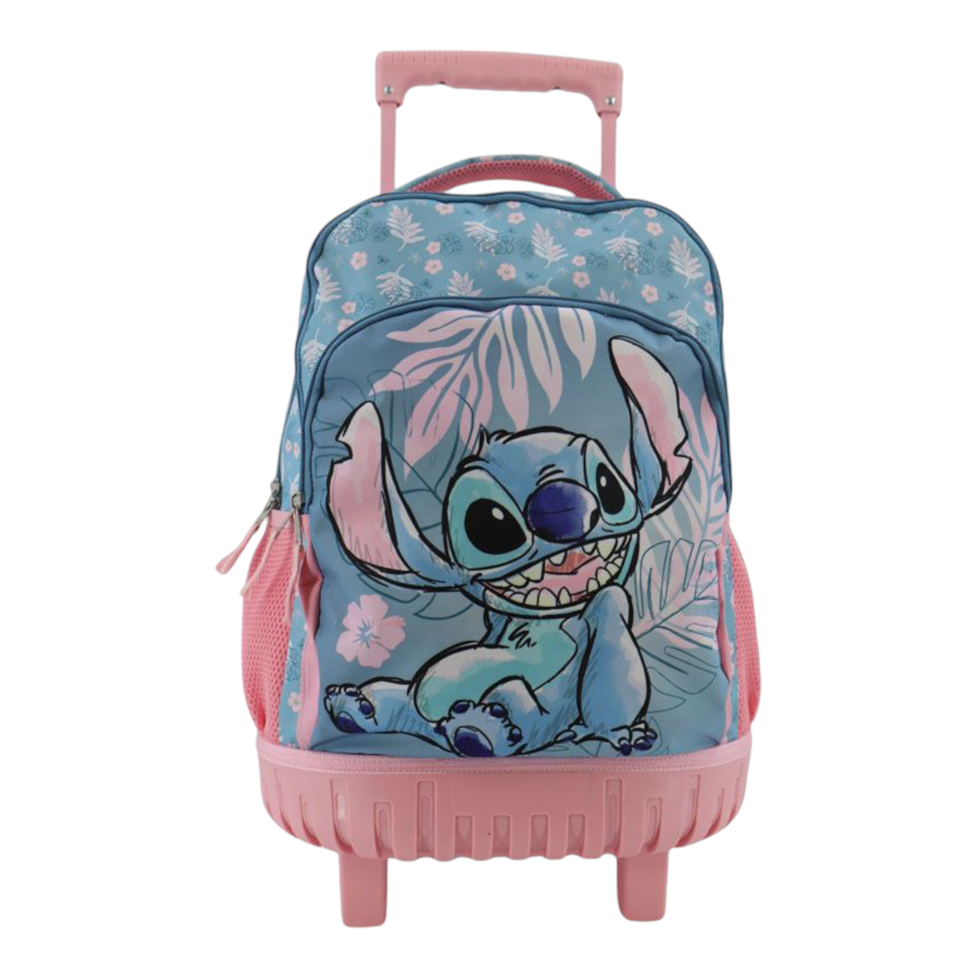 Sac à dos / Trolley - 3 compartiments - Stitch Blue Hawaii - Disney - Jacob Company J'M T Créa