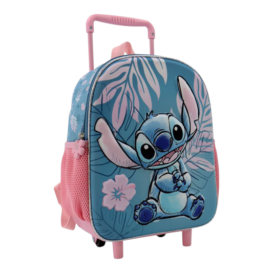 Sac à dos / Trolley - 3D - Stitch Blue Hawaii - Disney - Jacob Company J'M T Créa