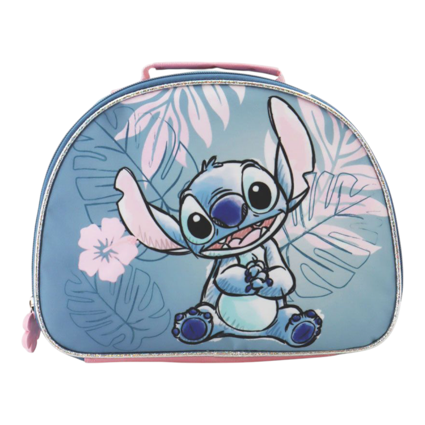 Sac à goûter - Lunchbag Stitch Blue Hawaii - Disney - Jacob Company J'M T Créa