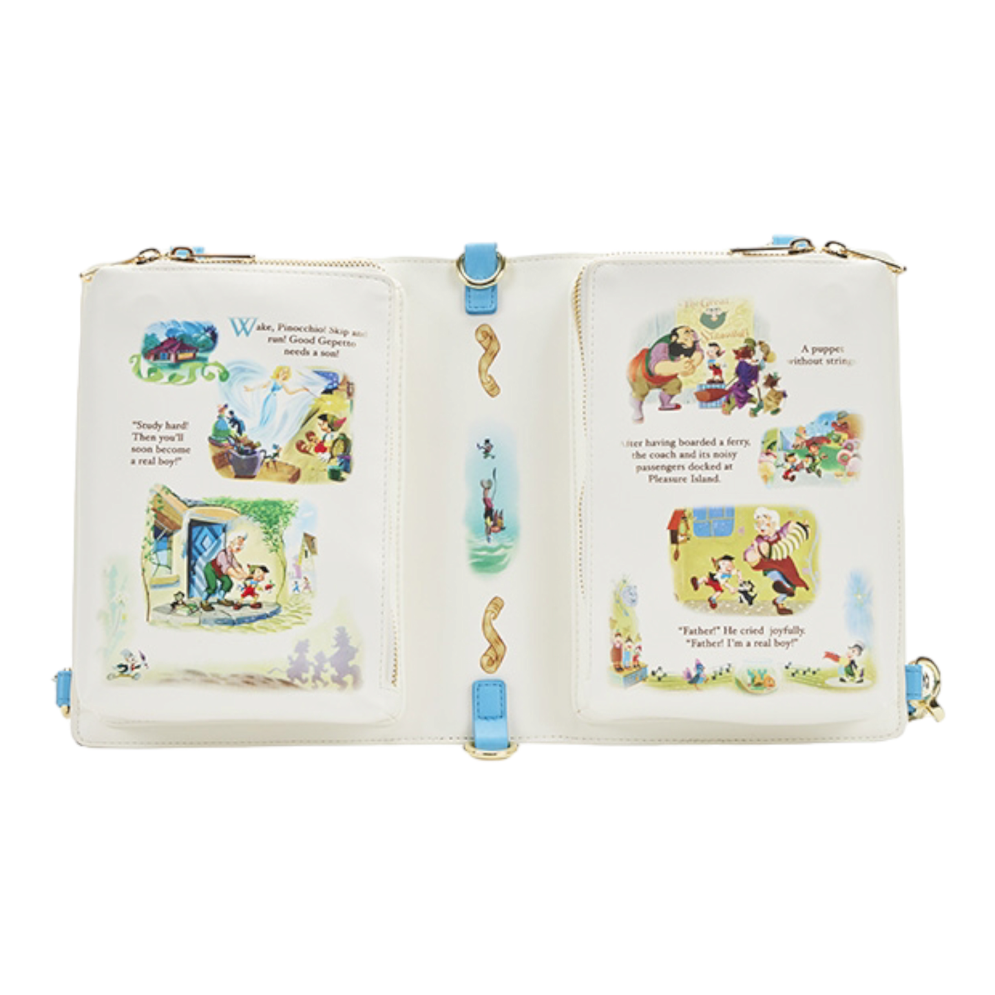 Sac à main - Classic Books Pinocchio Convertible - Disney - Loungefly J'M T Créa