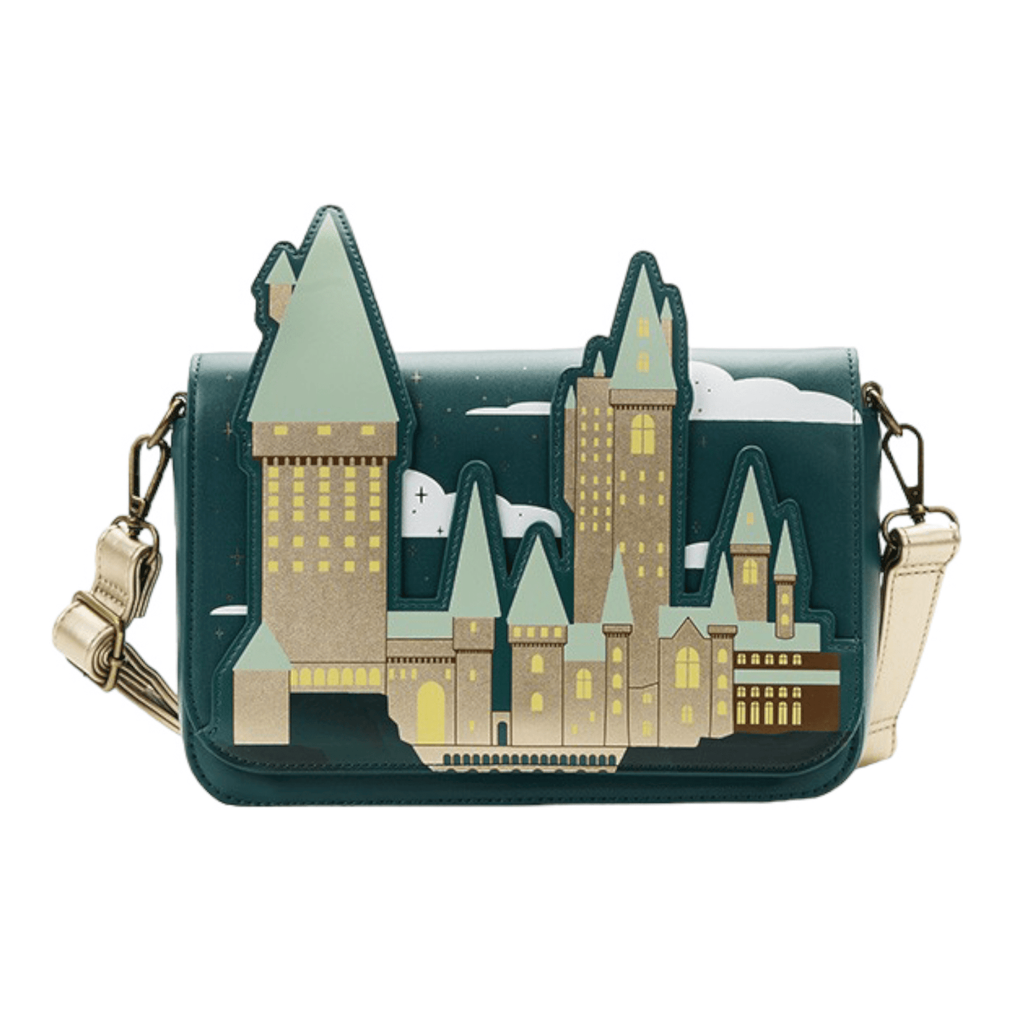 Sac à main - Golden Hogwarts - Harry Potter - Loungefly J'M T Créa