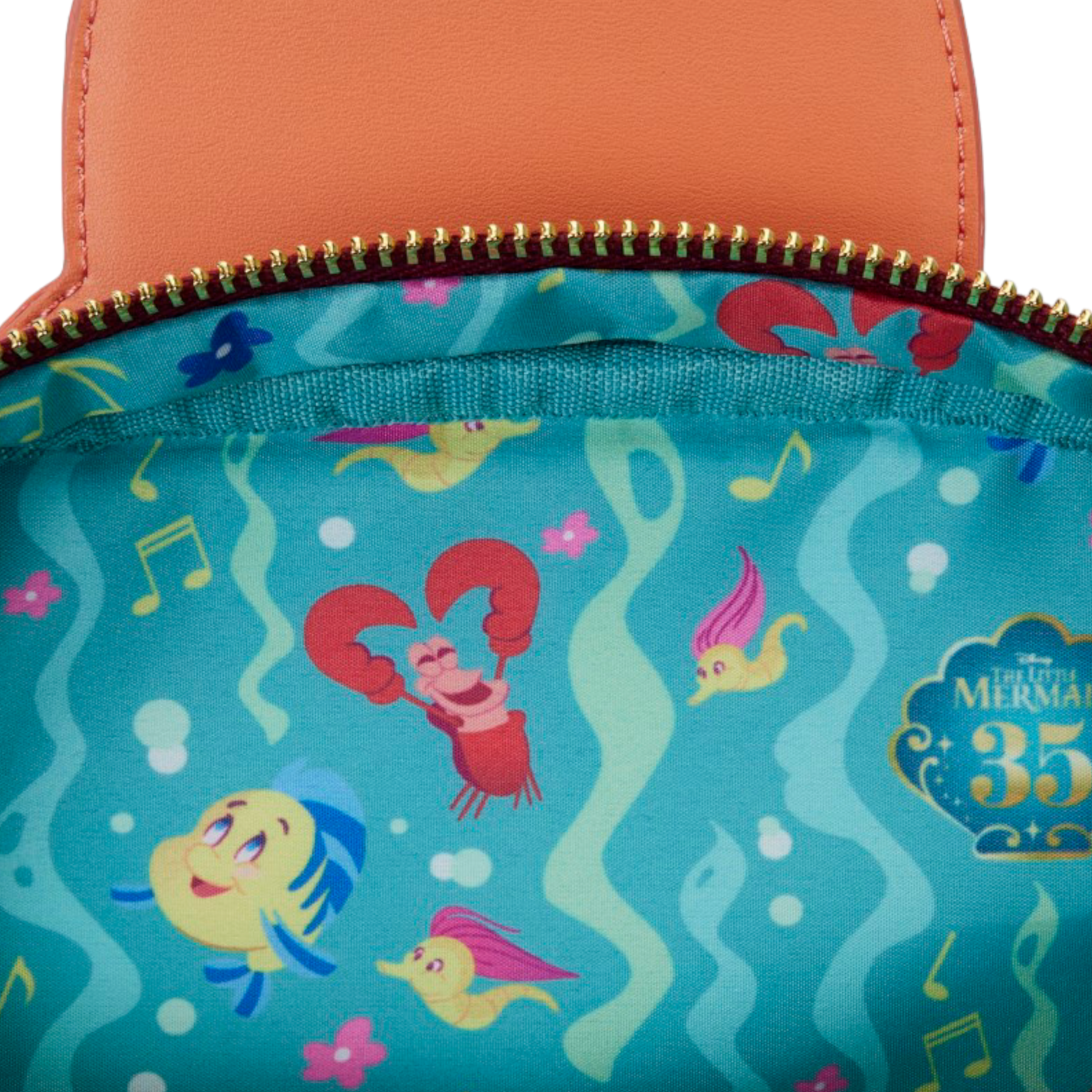 Sac à main - La Petite Sirène - 35 Ans - Little Mermaid 35Th Anniv Sebastian - Disney - Loungefly J'M T Créa