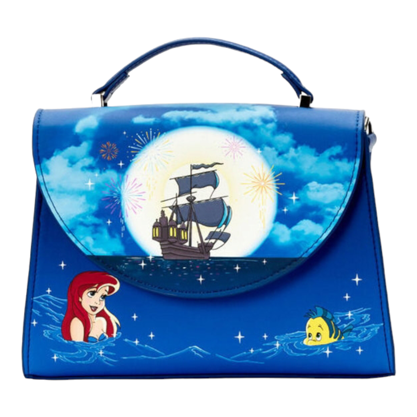 Sac à main - La Petite Sirène - Little Mermaid Ariel Fireworks - Disney - Loungefly J'M T Créa