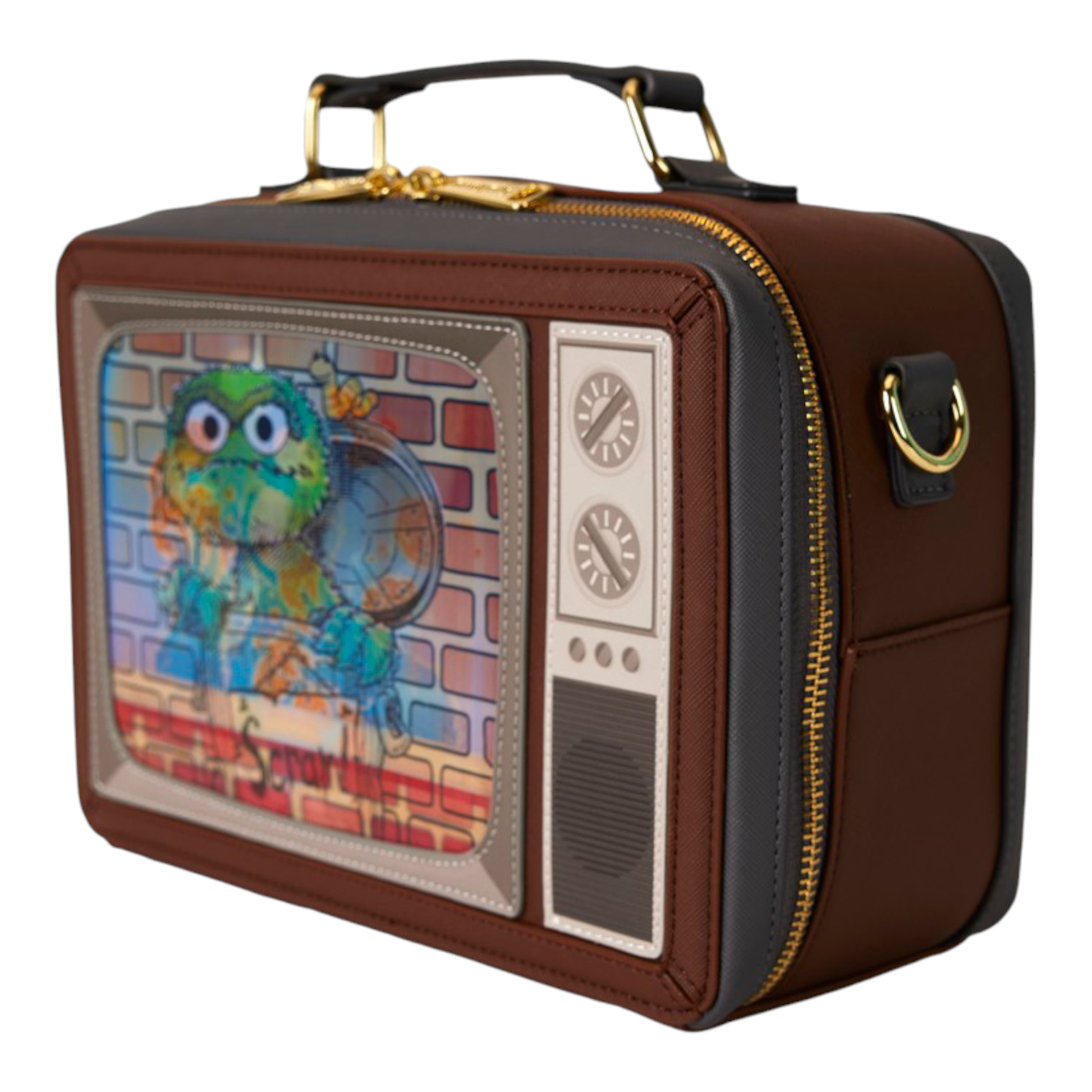 Sac à main - Lenticular Retro Tv - Sesame Street - Loungefly J'M T Créa