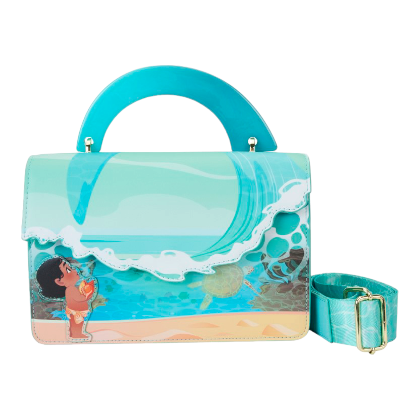 Sac à main - Moana Ocean Wave Handle - Vaiana - Disney - Loungefly J'M T Créa