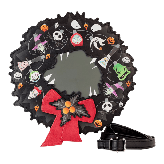 Sac à main - NBX - Nightmare Before Christmas - Figural Wreath - Disney - Loungefly J'M T Créa