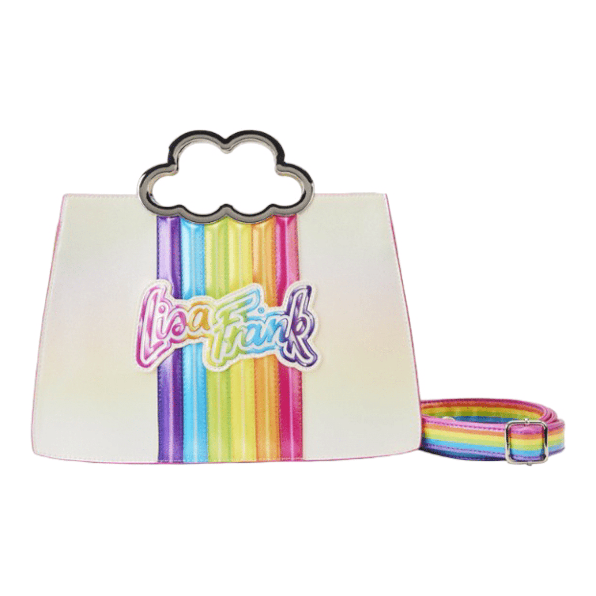 Sac à main - Rainbow Cloud Handle Chain Strap - Lisa Frank - Loungefly J'M T Créa